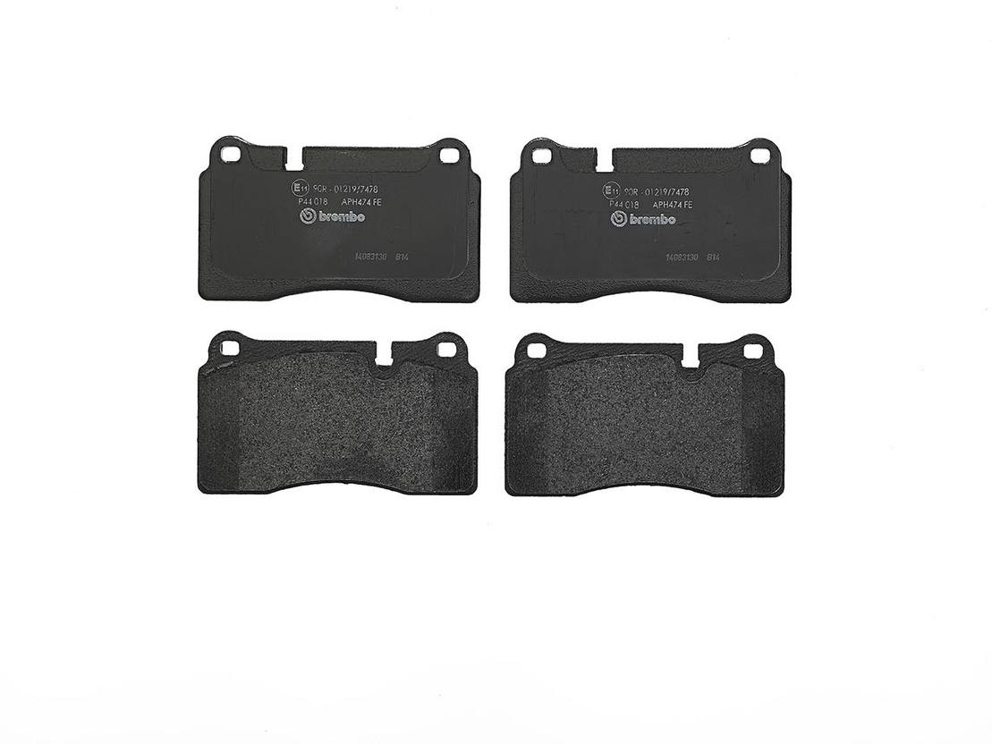 Land Rover Brakes Kit - Pads Front (Low-Metallic) SFP500070 - Brembo P44018